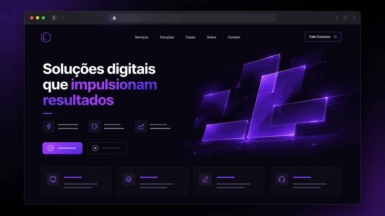 Modelo de Site Institucional